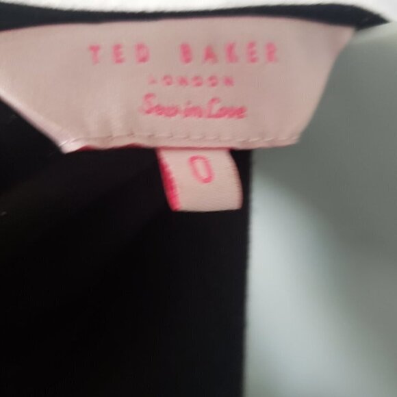 Ted Baker Esmira Crystal Embellished Jewel Print Tunic Dress Size 0 - Picture 3 of 12